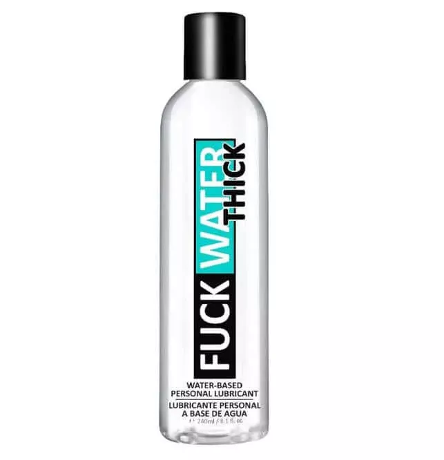 Fuck Water Thick Clear Water-Based Lubricant 8 oz