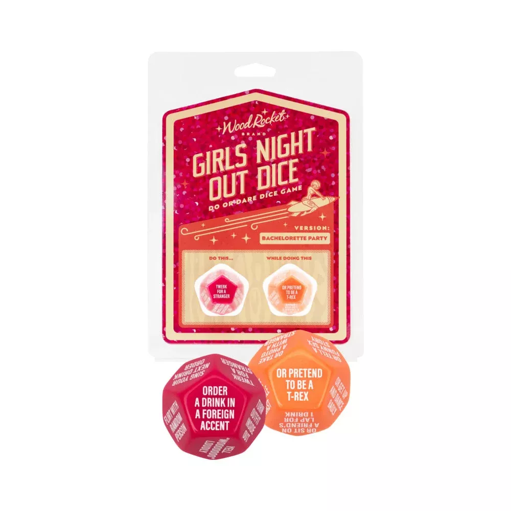 Girls Night Out Dice: Bachelorette Dice