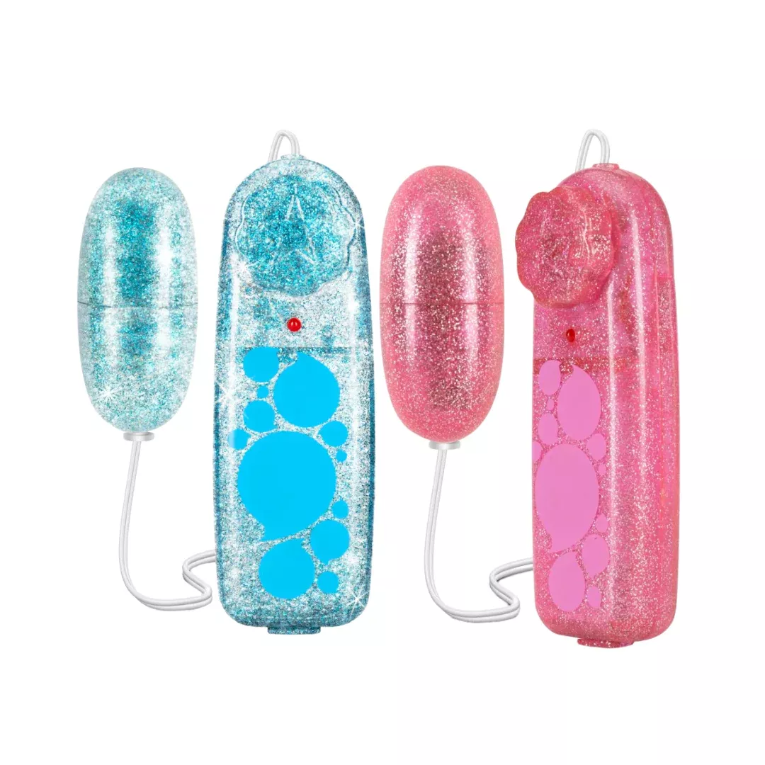 Glitter Power 2.25-Inch Vibrating Egg Bullet | B Yours By Blush