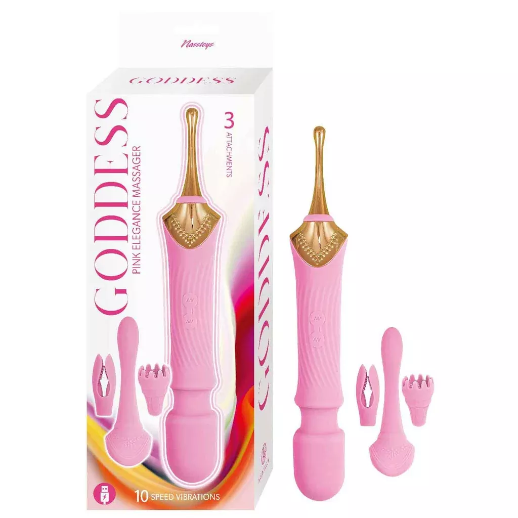 Goddess Elegance Dual Massager Pink