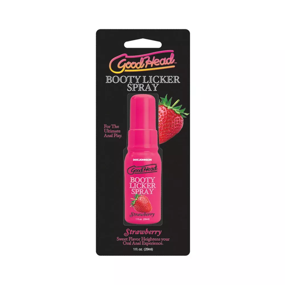 GoodHead Booty Licker Spray Strawberry 1 oz.