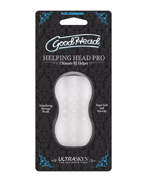 GoodHead Helping Head Pro Ultraskyn Stroker - Frost