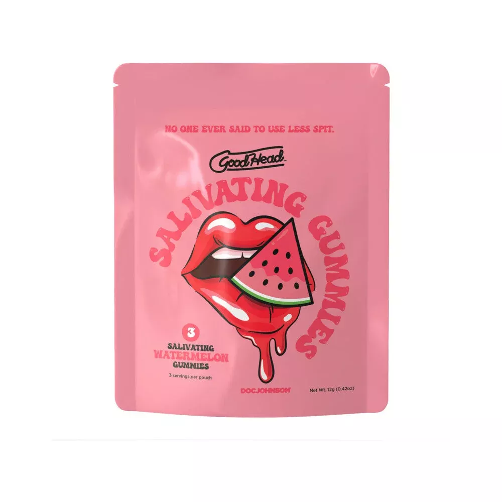 GoodHead Salivating Gummies 3-Pack Watermelon (Bulk)