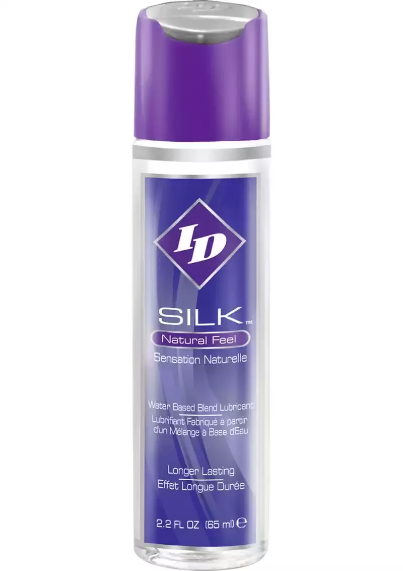 ID Silk Natural Feel Water Based Blend Lubricant 2.2 Ounce Bottle from Cherry Pie Online