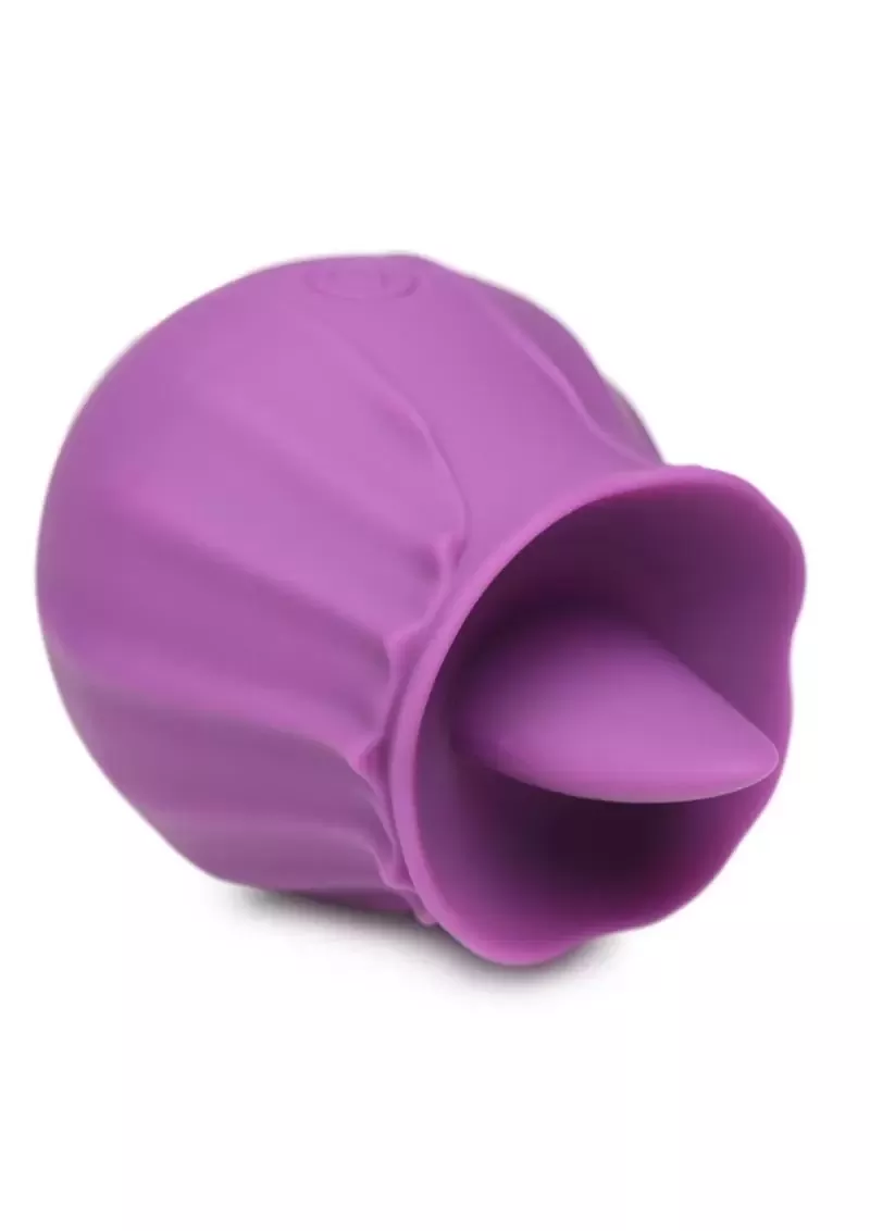 Inmi Bloomgasm Wild Violet 10x Silicone Rechargeable Licking Clit Stimulator - Violet from Cherry Pie Online