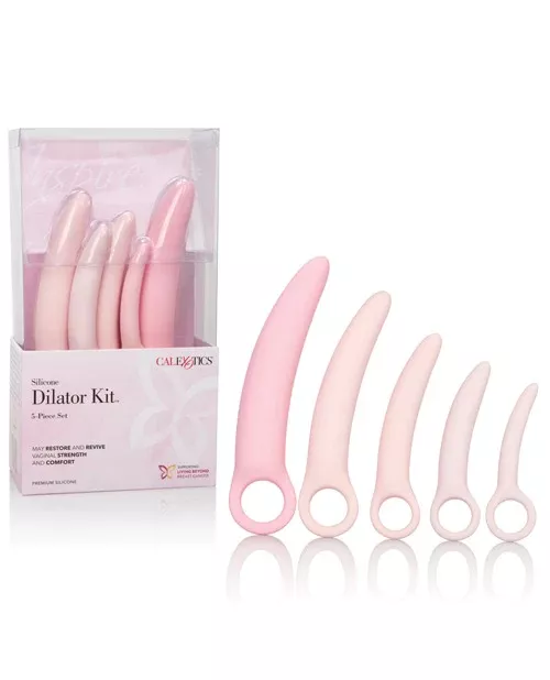 Inspire Silicone Dilator Set 5 Piece – Pelvic Comfort Training Kit