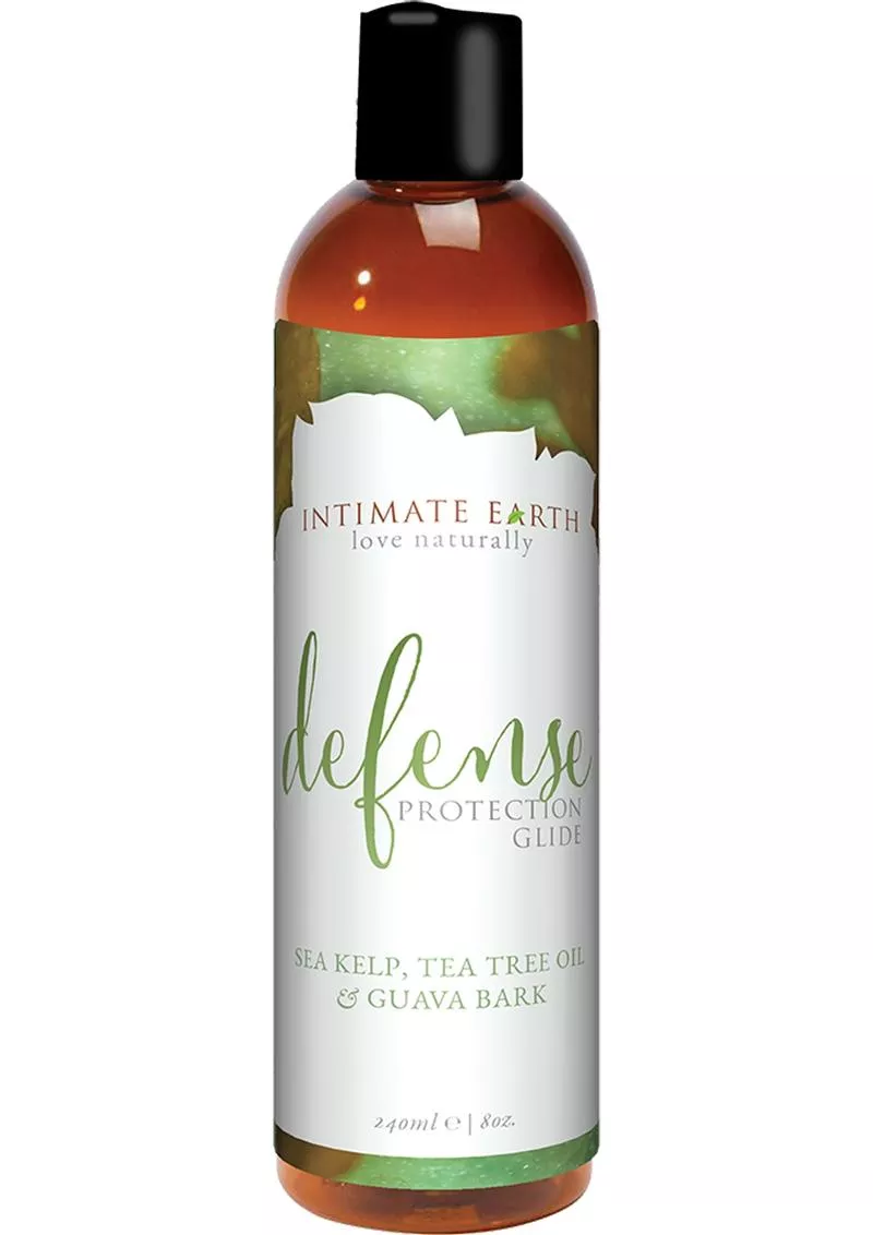 Intimate Earth Defense Protection Glide Sea Kelp, Tea Tree Bark and Guava Bark 8oz - Shop Velvet Box Online