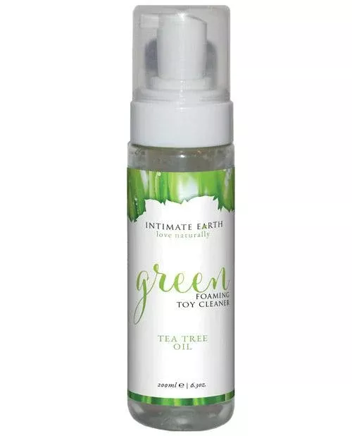 Intimate Earth Foaming Toy Cleaner - 200 Ml Green Tea Tree Oil