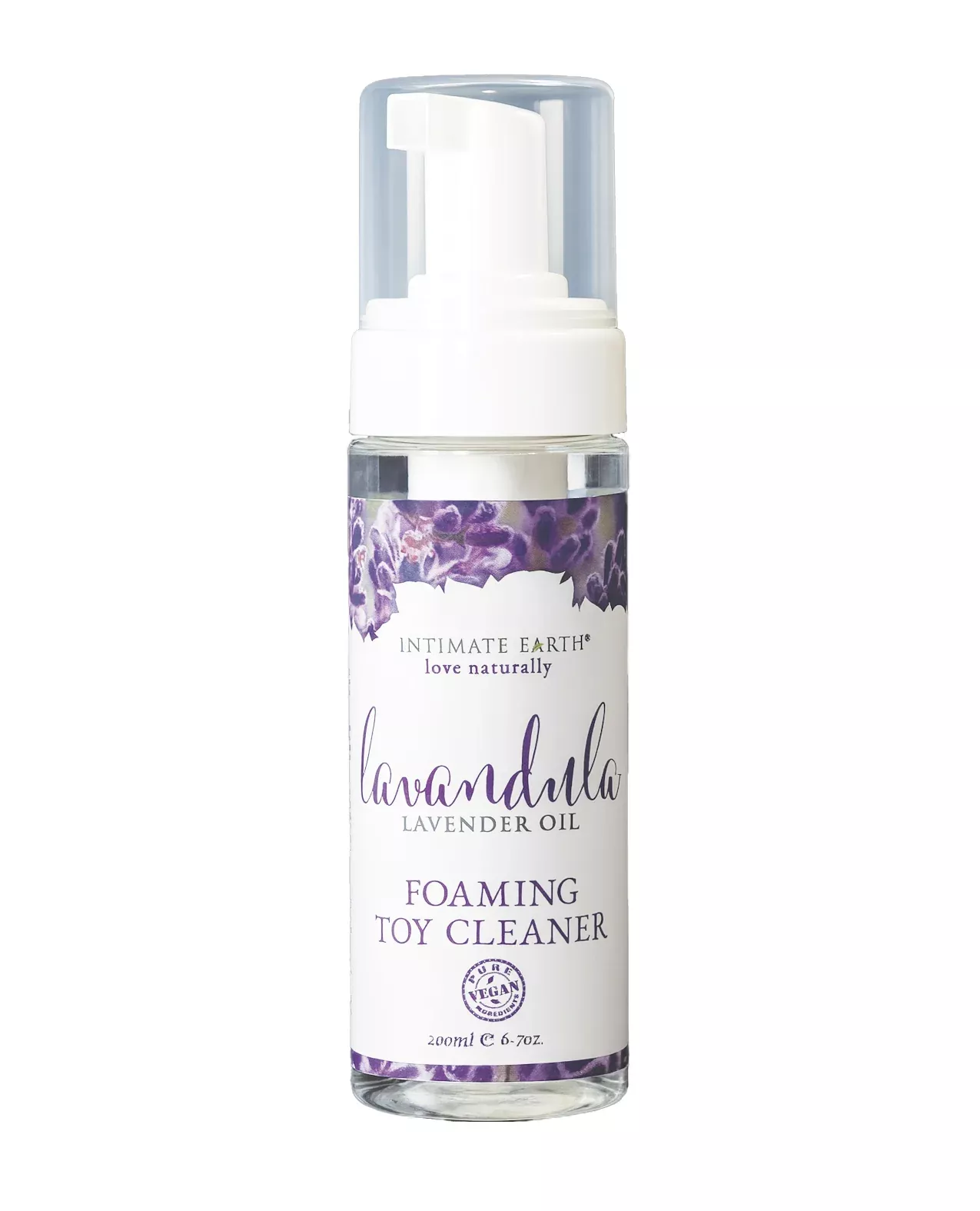 Intimate Earth Foaming Toy Cleaner - 200 ml Lavandula Lavender Oil and