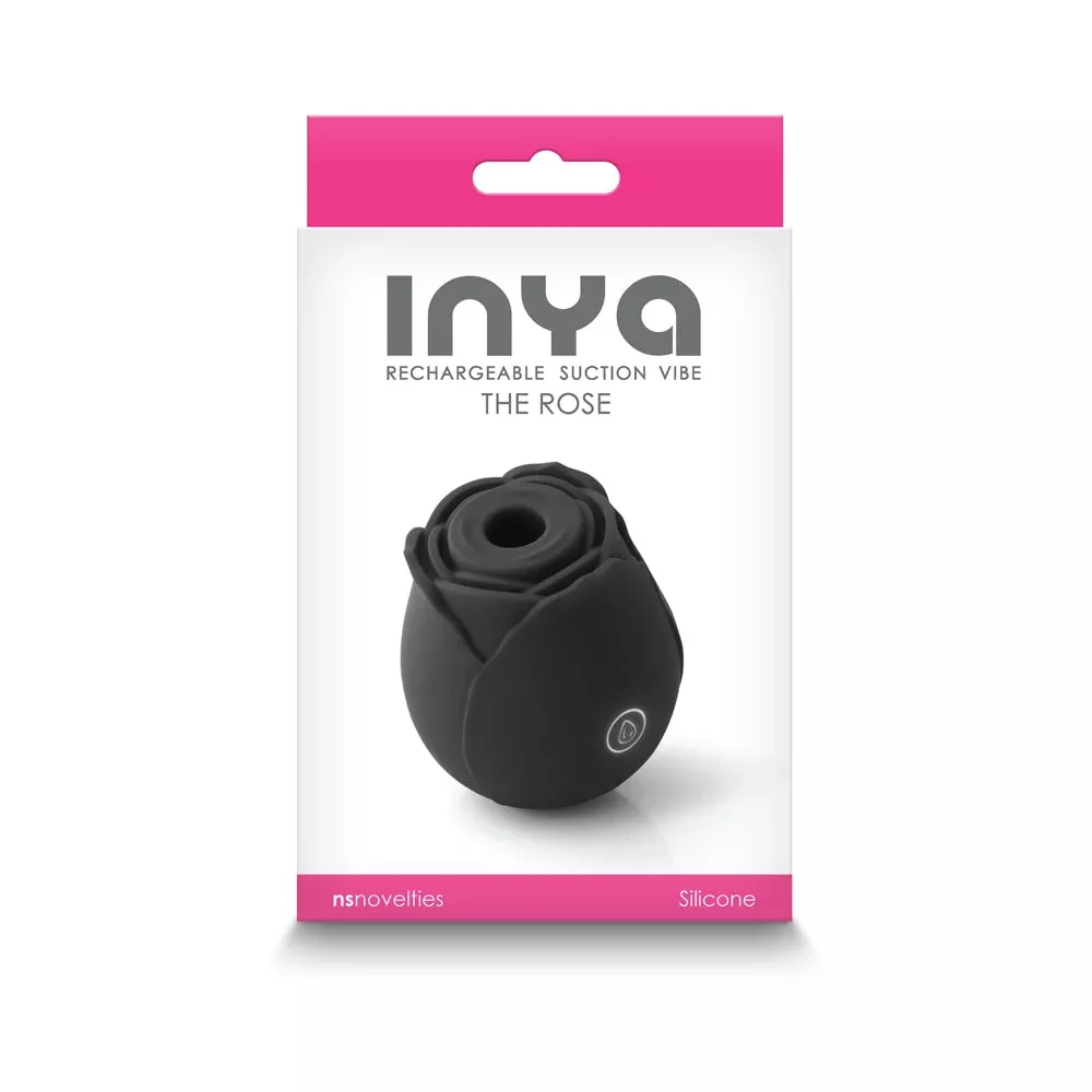 INYA The Rose Rechargeable Suction Vibe Black