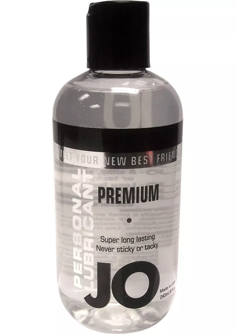 JO Premium Silicone Lubricant | Silky, Long-Lasting, Water-Resistant