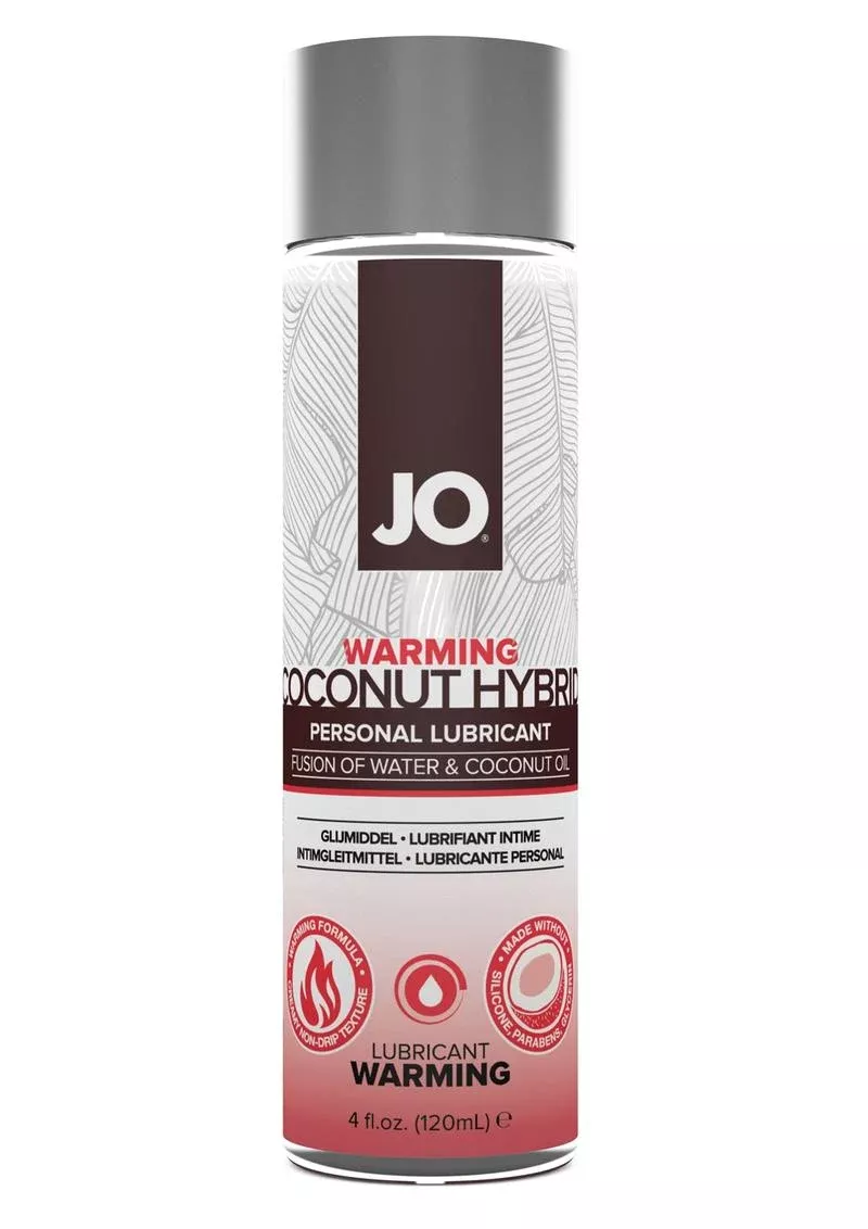 JO Silicone Free Coconut Hybrid Warming Lubricant