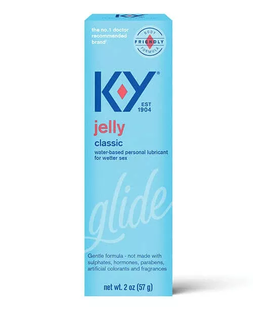 K-Y Brand Jelly 2 Oz Lubricant Tube