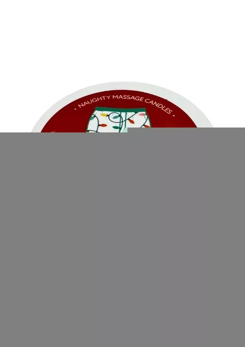 Kama Sutra Holiday Mini Massage Candle 1oz - The Only Package - Winter Spice