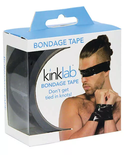 Kinklab Bondage Tape Male Unisex Black