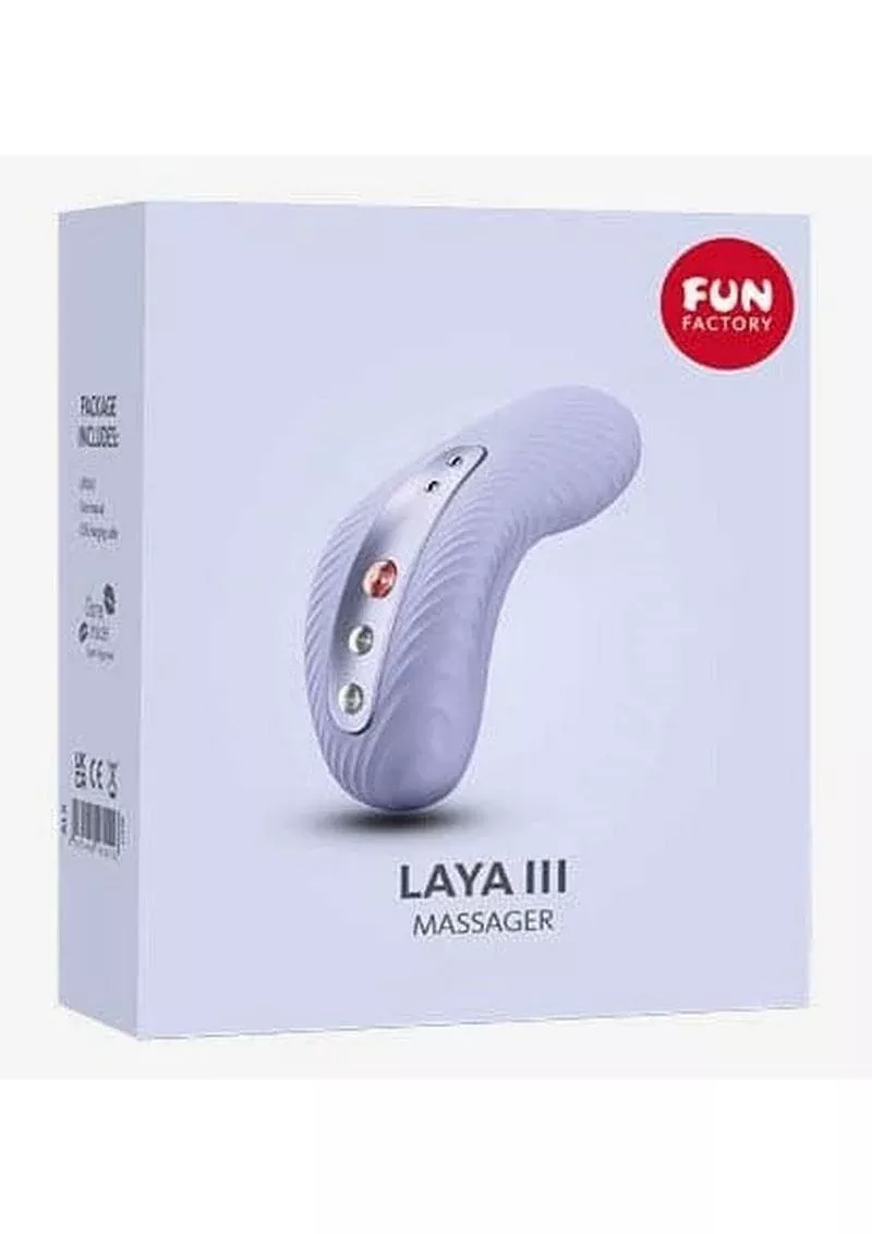 Laya III Silicone Rechargeable Lay-On Vibrator