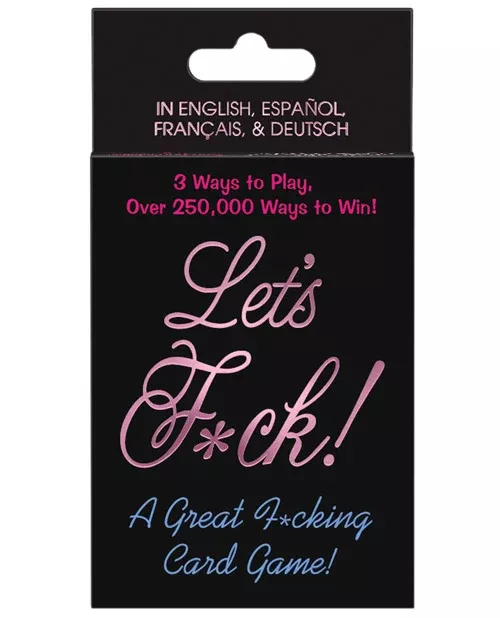 Let's Fuck Card Game – Fun & Wild Dating Game for Couples
