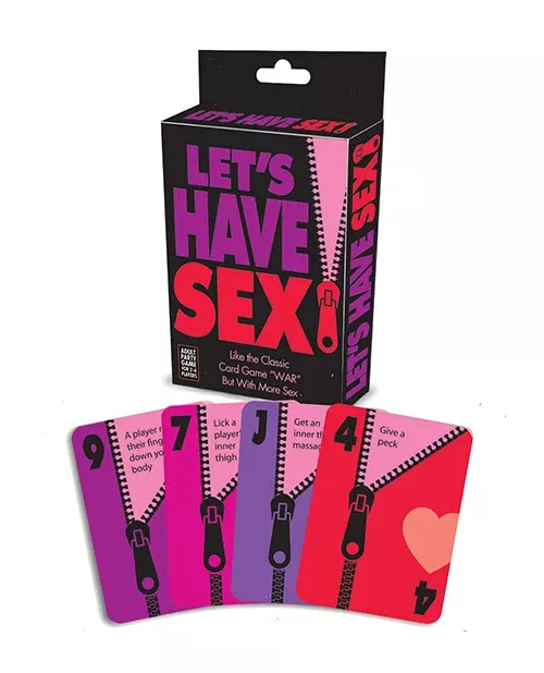 Let’s Have Sex Card Game – A Fun, Sexy Game for Couples