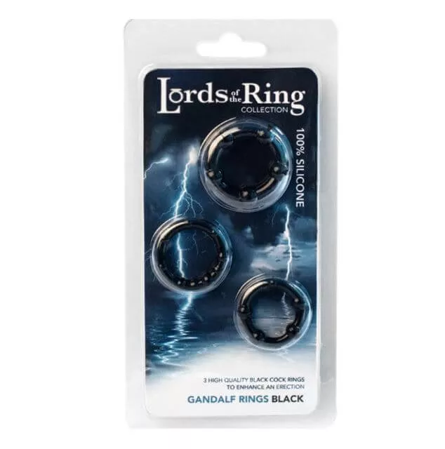 Lord of The Cock Rings Gandalf Black