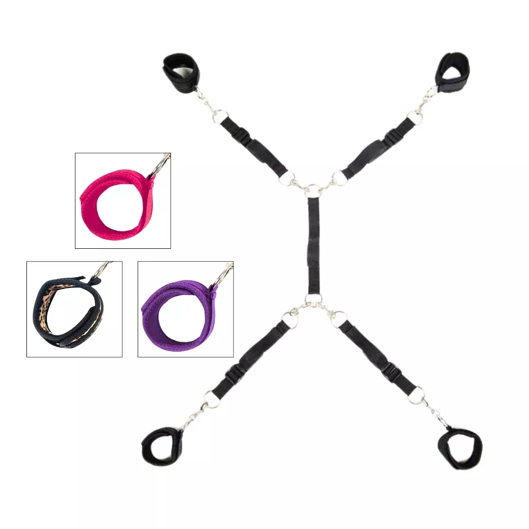 Lux Fetish 7 Piece Bed Spreader Kit