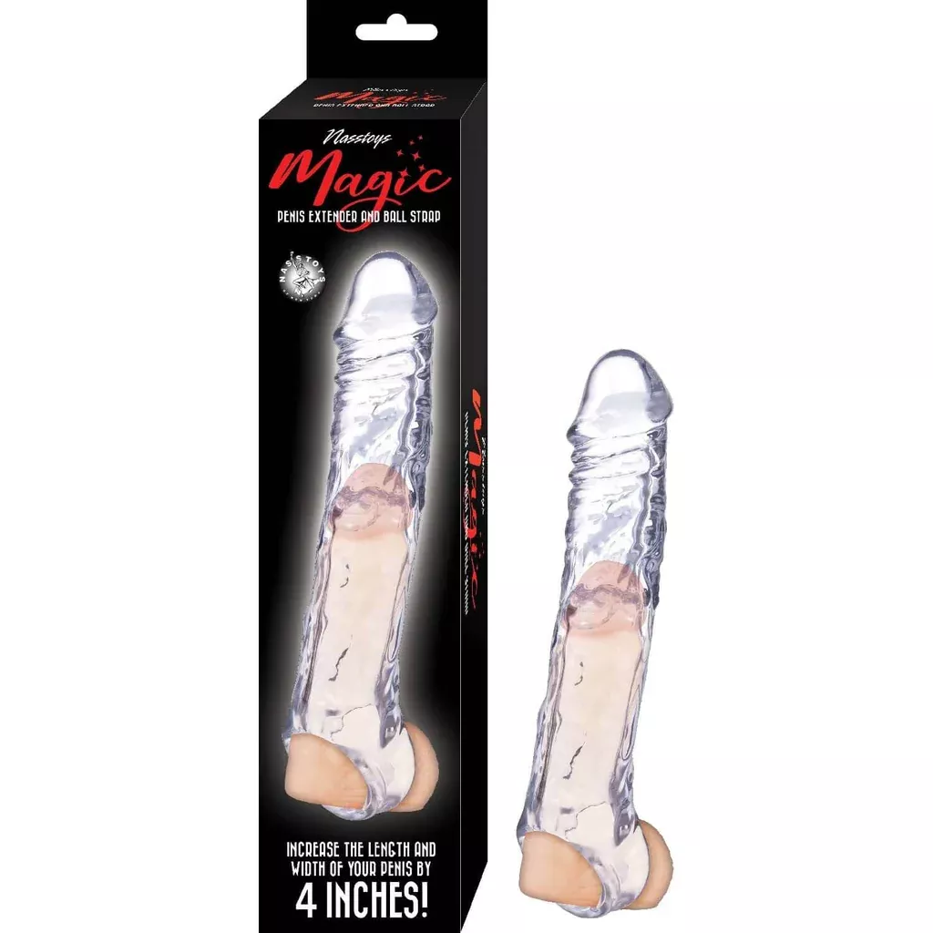 Magic Extender and Ball Strap 7.5 inches Clear