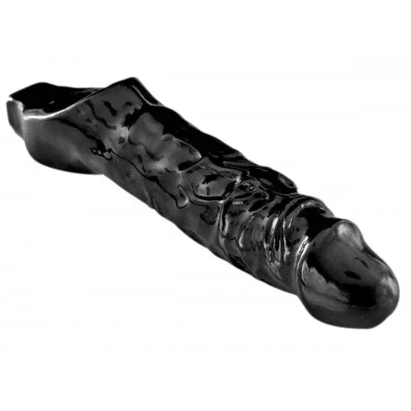 Mamba Penis Extension Sleeve 6.5 Inch Black Cock Sheath