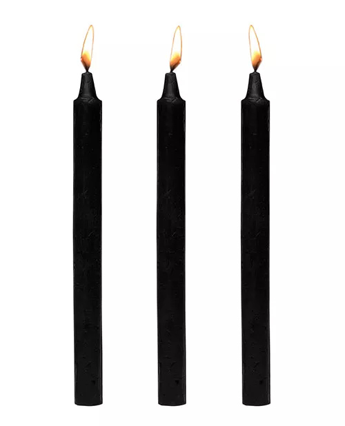 Master Series Dark Drippers – Set of 3 Fetish Wax Play Candles