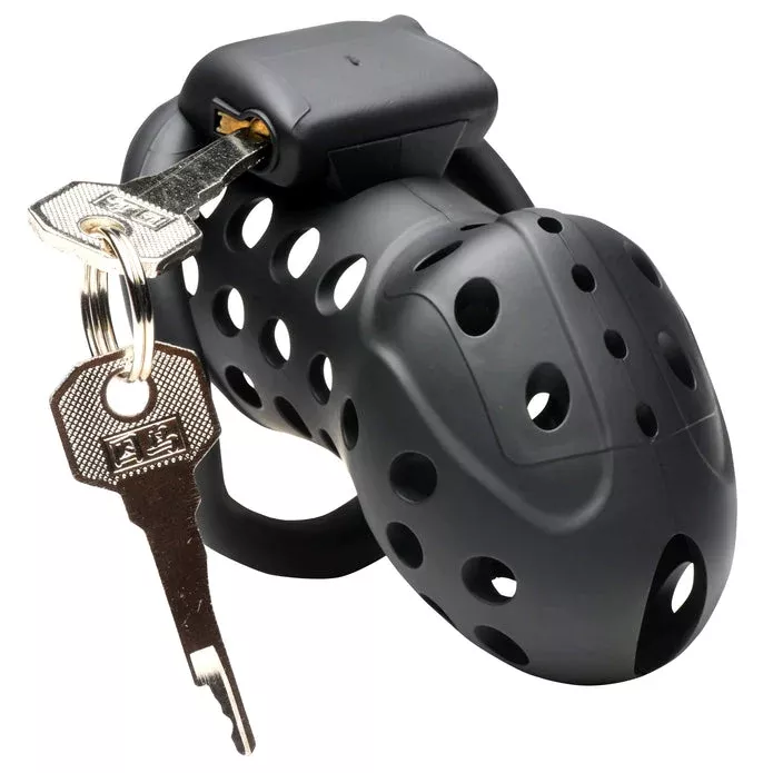 Master Series Lock Down Chastity Cock Cage