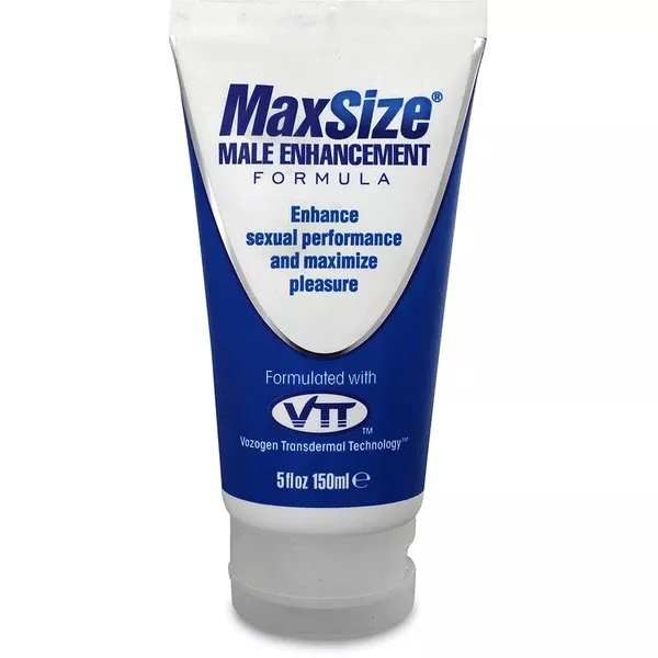 Max Size Penis Plumping Male Enhancement Cream 5 oz