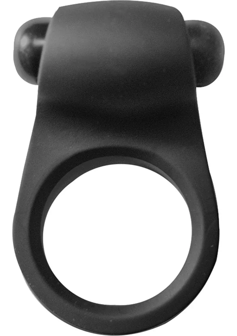 Maxx Gear Pleasure Ring Silicone Vibrating Cock Ring