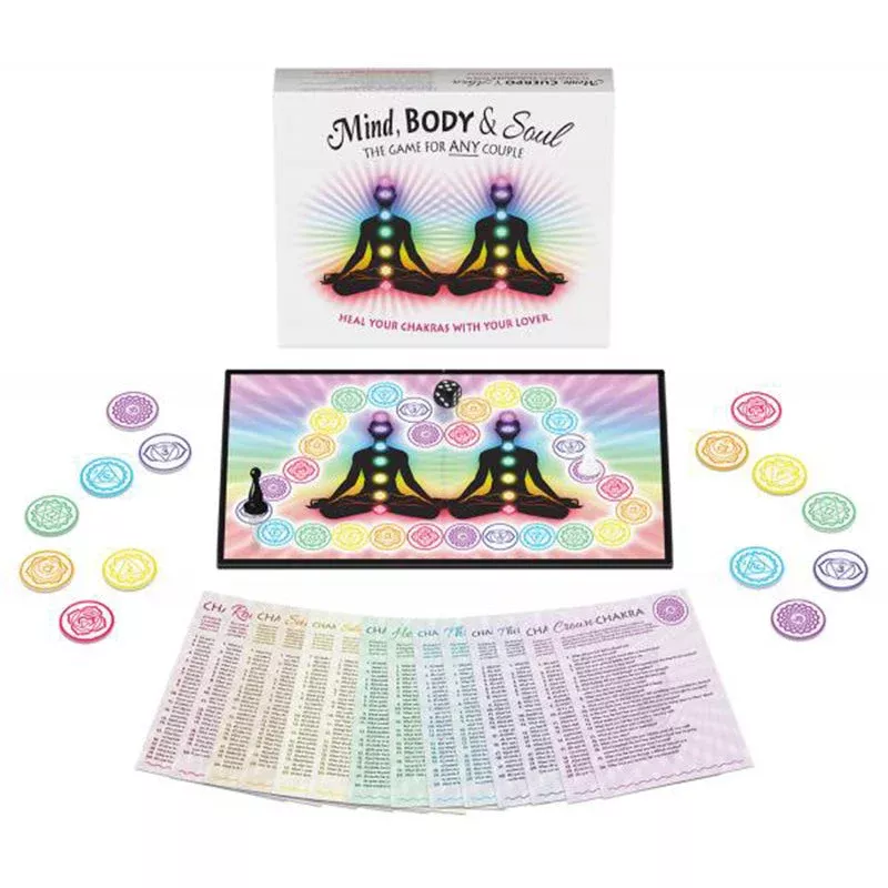Mind Body Soul Chakra Couples Game by Kheper Games | Red Garter