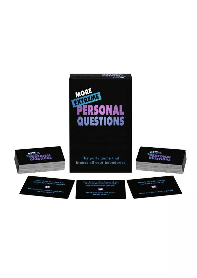 More Extreme Personal Questions Adult Game