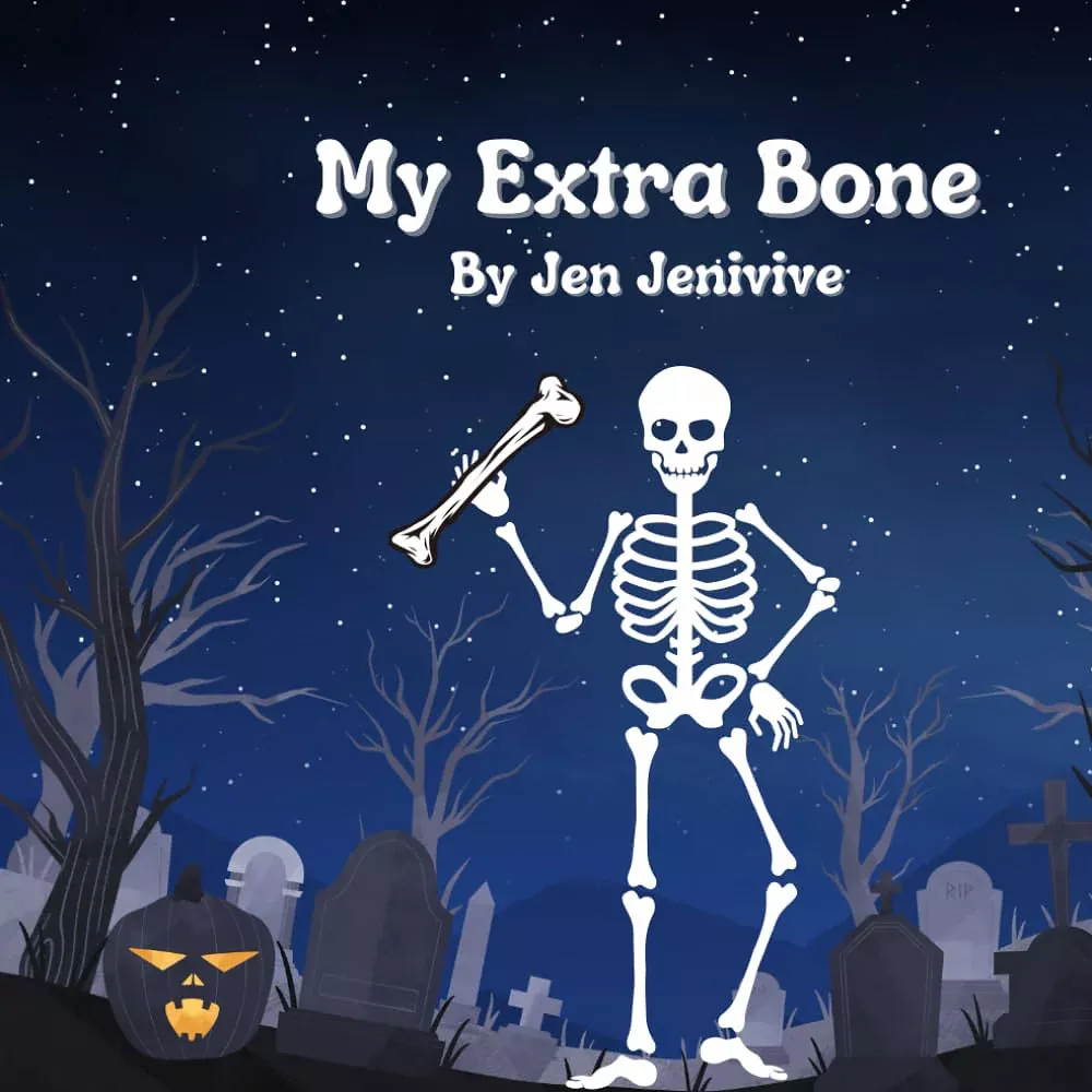My Extra Bone Novelty Adult Humor Book by Jen Jenivive | Red Garter