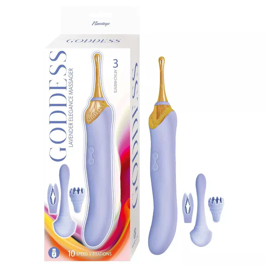 Nasstoys Goddess Lavender Elegance Dual-Ended Massager