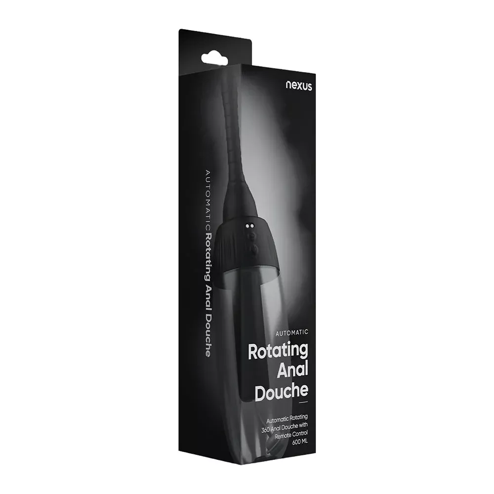 Nexus Automatic Rotating 360° Anal Douche | Red Garter