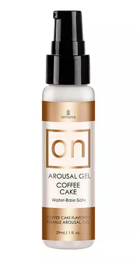 ON For Her Arousal Gel Coffee Cake 1 Oz