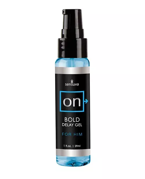 ON for Him Bold Delay Gel – 1 oz Benzocaine Gel