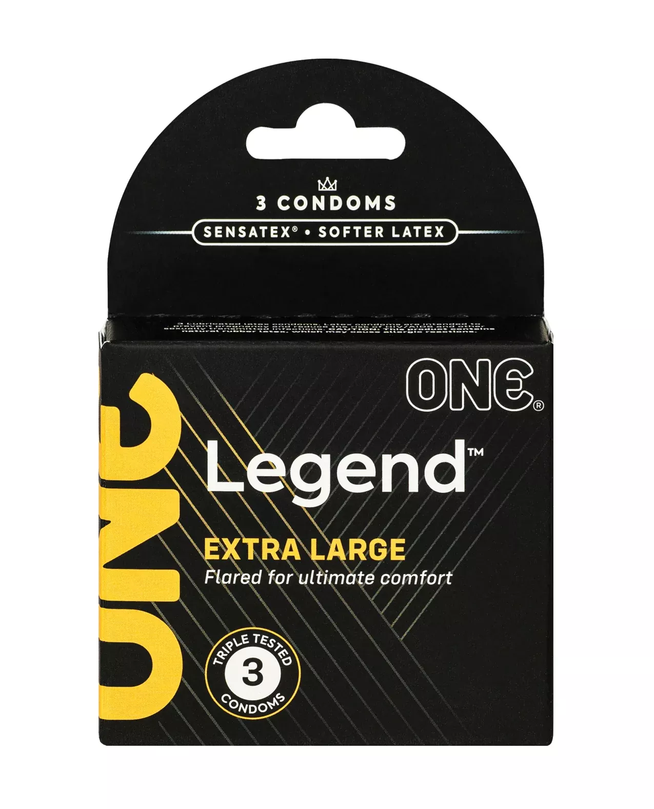 One The Legend XL Condoms - Box of 3