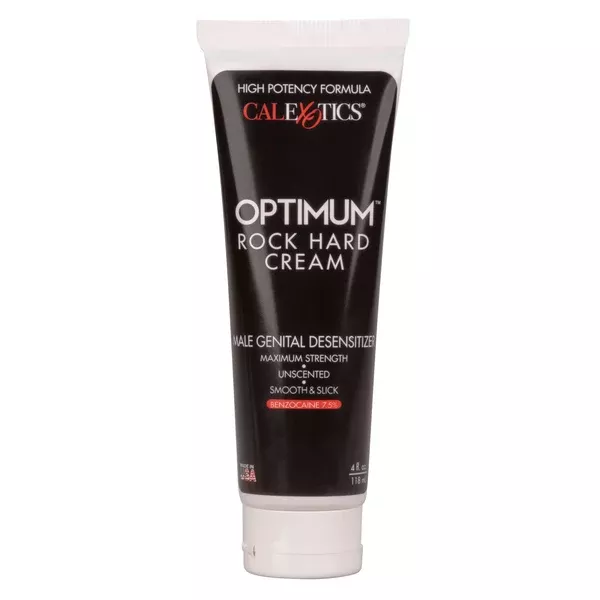Optimum Rock Hard Male Enhancement Desensitizing Delay Cream 4 oz