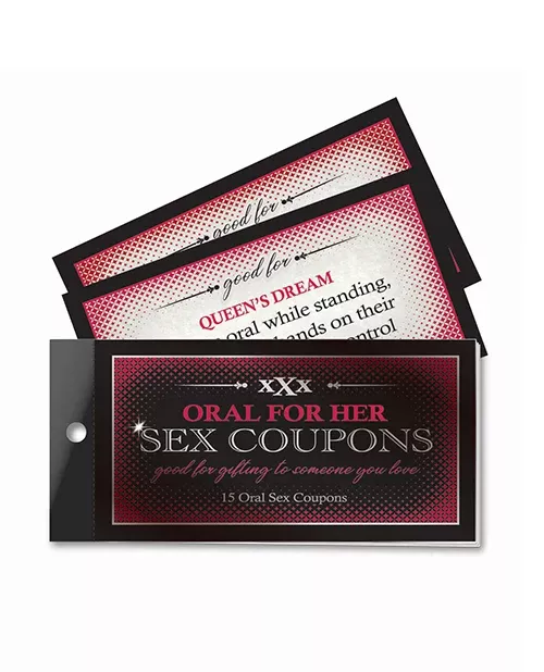 Oral Adventures for Her – Sexy Coupon Book for Couples