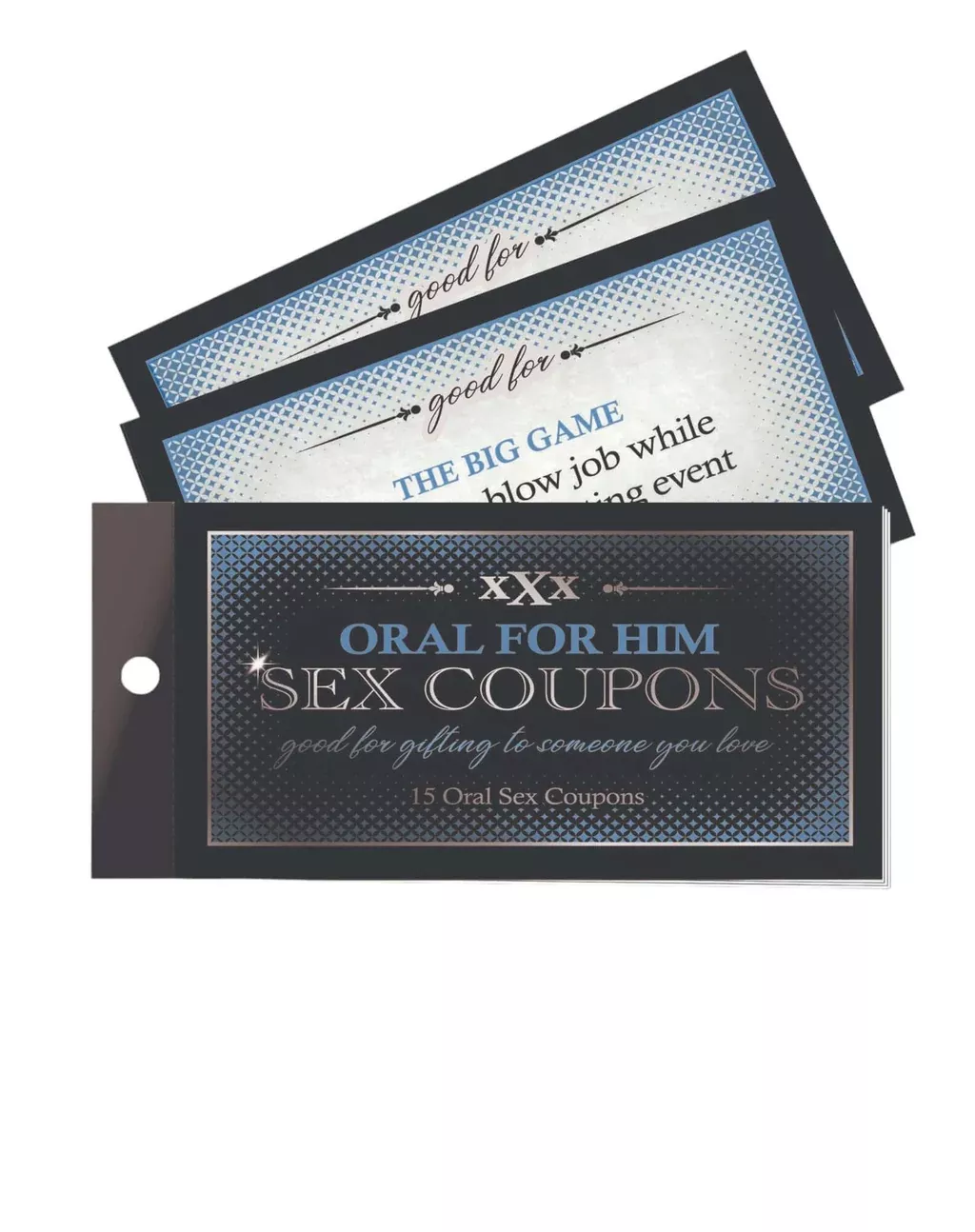 Oral for Him Sex Coupons – 15 Naughty, Fun Bedroom Scenarios