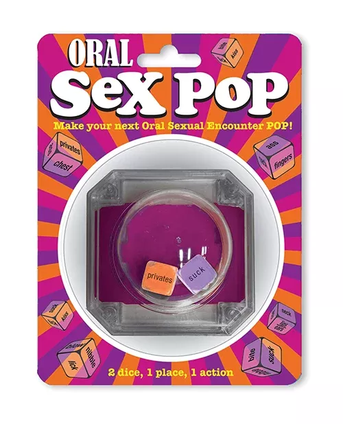 Oral Sex Pop Dice Game for Couples | Fun & Spontaneous Oral Play