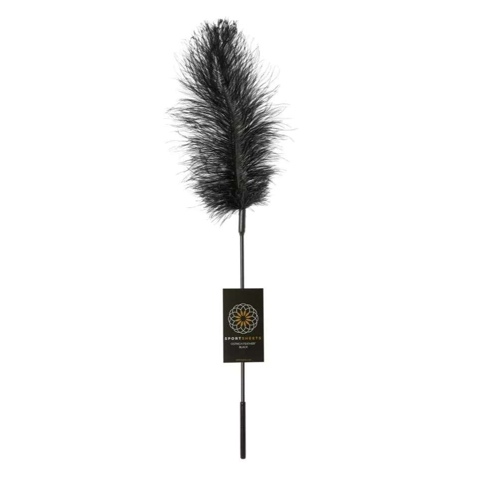 Ostrich Tickler, Black