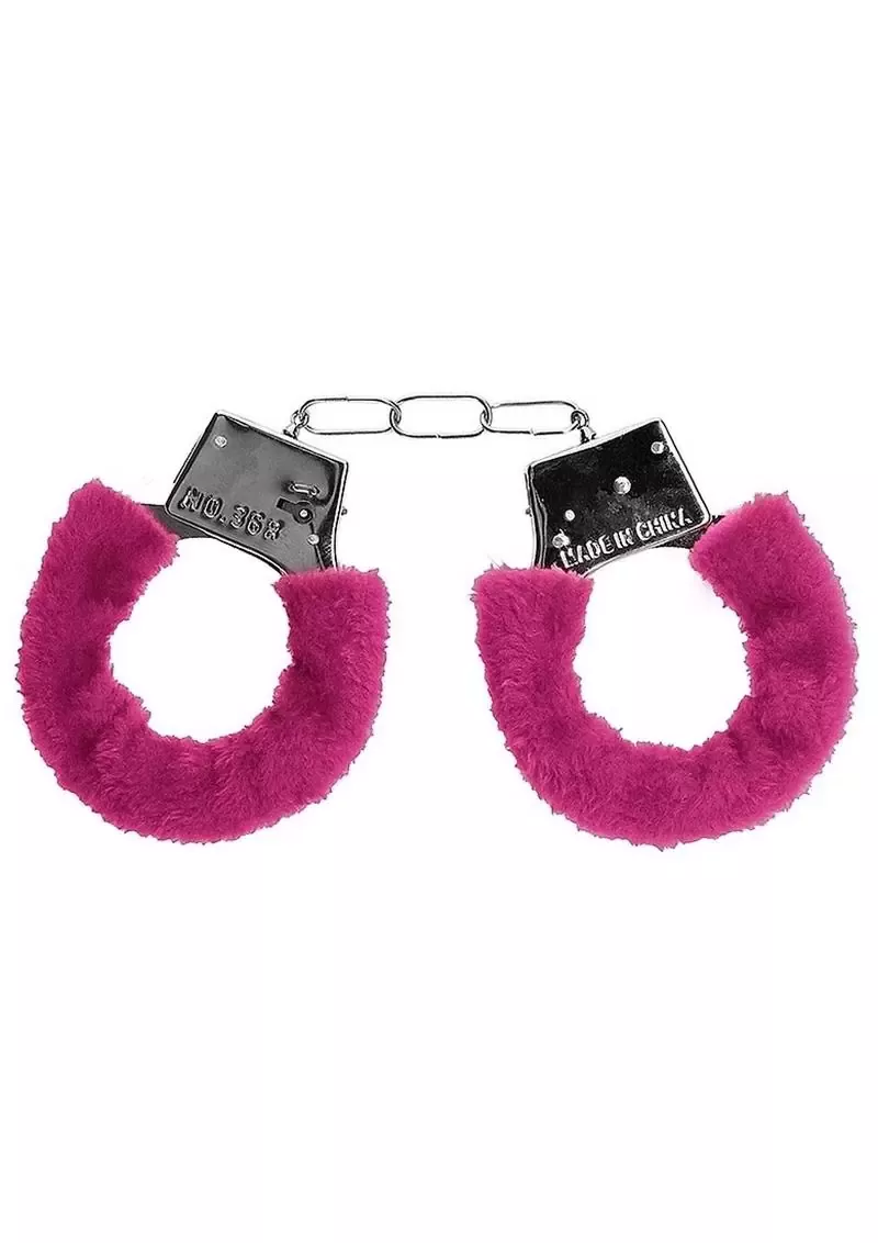 Ouch! Beginner`s Handcuffs Furry - Pink from Cherry Pie Online
