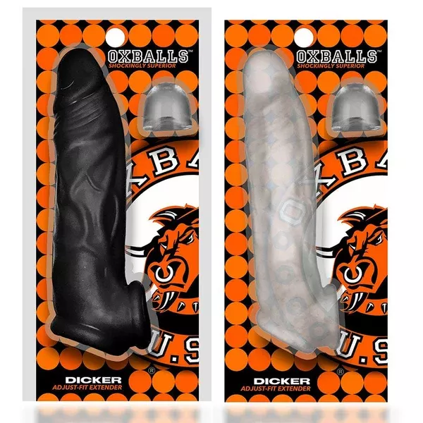 Oxballs Dicker Slim Fit 7 Inch Cock Sheath Extension Sleeve