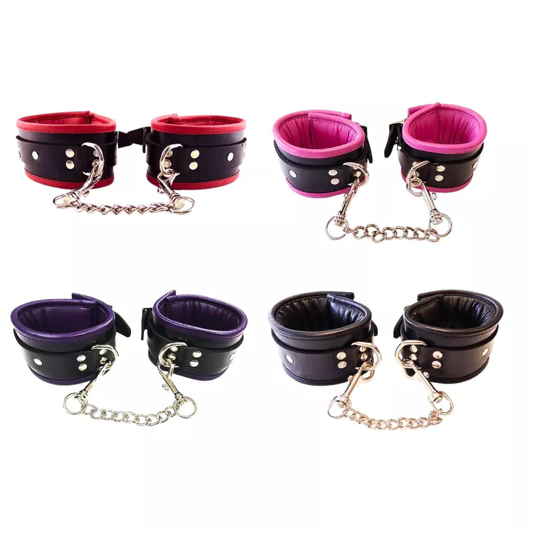 Padded Leather Adjustable Wrist Cuffs | Rogue