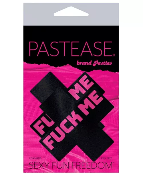 Pastease Premium Fuck Me Plus - Black/Pink O/S