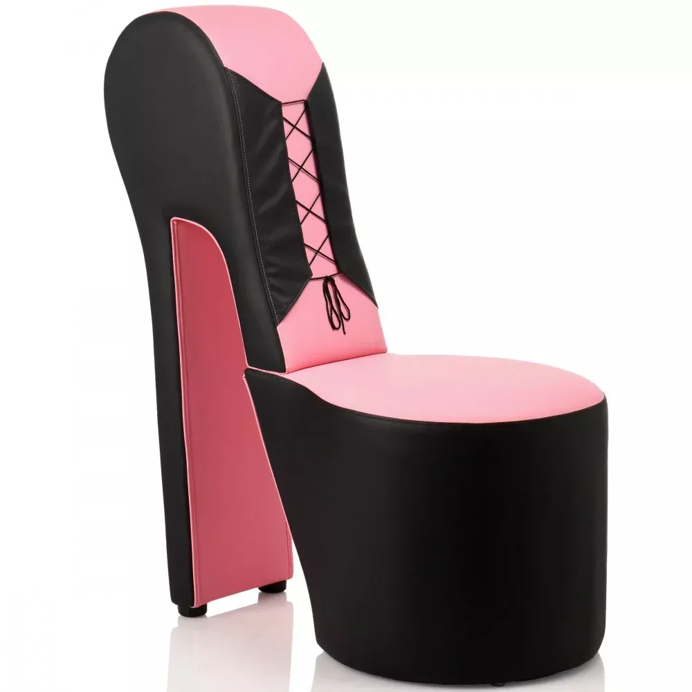 Pink Corset Stiletto Chair