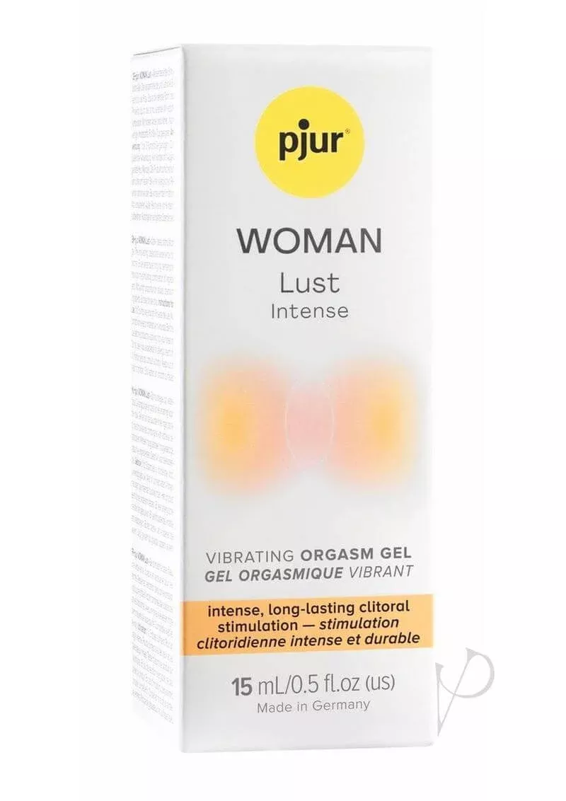 Pjur Woman Lust Intense Vibrating Orgasm Water Based Gel 15ml