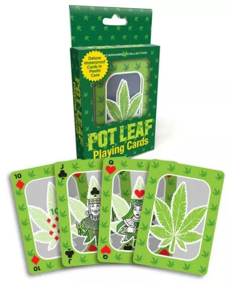 Pot Leaf Playing Cards